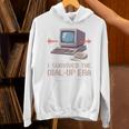 I Survived The Dial-Up Era Retro 90s Nostalgia Premium Tri-Blend Unisex Hoodie