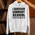I Survived Elementary School Class Of 2018 Graduation Shirt Unisex Hoodie