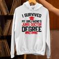 I Survived My Girlfriend's Juris Doctor Degree Graduation Unisex Hoodie