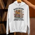History Month Teacher Reading Book Lover Floral Stack Premium Tri-Blend Unisex Hoodie