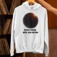 Total Solar Eclipse April 2024 Sky Watcher Memory Unisex Hoodie