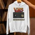VHS Tape Nostalgia Old School Technology Humor Premium Unisex Hoodie