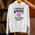 I Wanna Be Where The People Aren't Introvert Unisex Hoodie I Wanna Be Where The People Aren't Introvert Unisex Hoodie