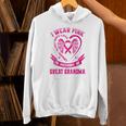 I Wear Pink In Memory Of Great Grandma Breast Cancer Graphic Unisex Hoodie I Wear Pink In Memory Of Great Grandma Breast Cancer Graphic Unisex Hoodie