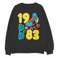 1983 Retro Raised In The 80s Old School Nostalgia Vibes Unisex Sweatshirt