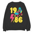 1986 Retro Raised In The 80s Old School Nostalgia Vibes Unisex Sweatshirt