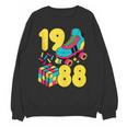 1988 Retro Raised In The 80s Old School Nostalgia Vibes Unisex Sweatshirt