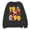 1990 Retro Raised On 90s Music Old School Nostalgia Punk Unisex Sweatshirt 1990 Retro Raised On 90s Music Old School Nostalgia Punk Unisex Sweatshirt
