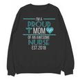 2018 Nursing Graduation Shirt For Nurse Student Mom Unisex Sweatshirt