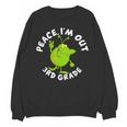 3rd Grade Graduation Promotion Peace I'm Out Last Day Unisex Sweatshirt