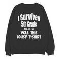 5th Fifth Grade Graduation Shirt Boy Girl Graduate Education Unisex Sweatshirt