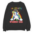 5th Grade Graduate Class 2021 Dabbing Unicorn Graduation Unisex Sweatshirt