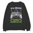5th Grade Level Complete Gaming Graduation Class 2023 Gamer Unisex Sweatshirt