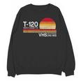 70's 80's 90's Music Nostalgia Video Cassette Tape VHS Retro Unisex Sweatshirt