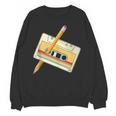80's 90's Retro Music Party Costume Nostalgia Cassette Unisex Sweatshirt