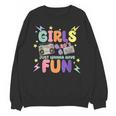 80's Girls Just Wanna Have Fun Nostalgia 1980s Unisex Sweatshirt