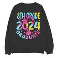 8th Grade Graduate 2024 Graduation Last Day Of School Tie Unisex Sweatshirt