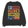 8th Grade Graduation Shirt 2024 Gamer Level Eighth Birthday Unisex Sweatshirt