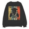 8th Grade Level Complete Gamer Class Of 2024 Graduation Unisex Sweatshirt