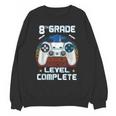 8th Grade Level Complete Graduation Class 2023 Gamer Boys Unisex Sweatshirt