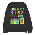 This Is My 90's Costume Retro 1990s Style Cassette Nostalgia Unisex Sweatshirt