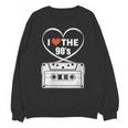 90s Nostalgia Cassette Heart Retro I Love The 90s Unisex Sweatshirt 90s Nostalgia Cassette Heart Retro I Love The 90s Unisex Sweatshirt
