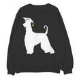 Afghan Hound Graduation Dog Graduate Men Women Kids Unisex Sweatshirt