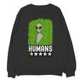 Alien Avoids Humans Sarcastic Introvert Humor Unisex Sweatshirt Alien Avoids Humans Sarcastic Introvert Humor Unisex Sweatshirt