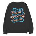 Anti-Social Club Introvert Humor Unisex Sweatshirt