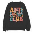 Anti Social Dog Moms Club Introvert Dog Mom Retro Men Women Unisex Sweatshirt Anti Social Dog Moms Club Introvert Dog Mom Retro Men Women Unisex Sweatshirt