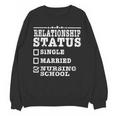 Anti Valentines Day Nursing School Nurse Graduation Shirt Unisex Sweatshirt