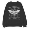 Antisocial Butterfly Introvert Death Head Moth Unisex Sweatshirt