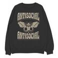 Antisocial Butterfly Quote Socially Selective Introvert Unisex Sweatshirt Antisocial Butterfly Quote Socially Selective Introvert Unisex Sweatshirt