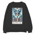 Antisocial Butterfly Tarot Card Introvert Women Stay Home Unisex Sweatshirt