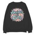 Anxious But Cute Introvert Floral Social Anxiety Unisex Sweatshirt Anxious But Cute Introvert Floral Social Anxiety Unisex Sweatshirt