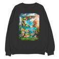 Aqua In The Skies Frutiger Aero Unisex Sweatshirt Aqua In The Skies Frutiger Aero Unisex Sweatshirt