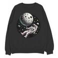 Astronaut Aesthetic Holding Moon Balloon Planets Introvert Unisex Sweatshirt Astronaut Aesthetic Holding Moon Balloon Planets Introvert Unisex Sweatshirt