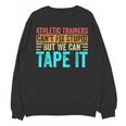 Athletic Trainers Fix Stupid Sports Graduation Vintage Unisex Sweatshirt