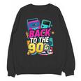 Back To The 90s Nostalgia Cassette Game Console Boombox Unisex Sweatshirt