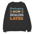 Beekeeping Now Minimal Socializing Introvert Vintage Unisex Sweatshirt