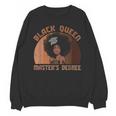Black Queen With a Masters Degree Melanin Girls Graduation Unisex Sweatshirt