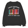 Book Club Read Reading Librarian Men Women Kids Unisex Sweatshirt