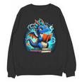 Book Dragon Reading Lover Unisex Sweatshirt