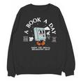 Bookish Mental Health Book A Day Retro Read More Book Unisex Sweatshirt