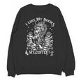 I Like My Books Spicy And My Coffee ICY Skeleton Meme Unisex Sweatshirt I Like My Books Spicy And My Coffee ICY Skeleton Meme Unisex Sweatshirt