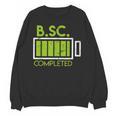 Bsc Completed Bachelor Of Science Graduation 2025 Unisex Sweatshirt