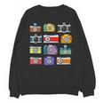 Camera Hand Drawn Old Nostalgia Retro Lens Styles Unisex Sweatshirt