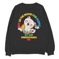 Cat Mom Loves Cats Dad Not In The Mood For People Introvert Unisex Sweatshirt