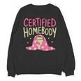 Certified Homebody Trendy Frog Introvert Unisex Sweatshirt Certified Homebody Trendy Frog Introvert Unisex Sweatshirt