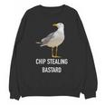 Chip Stealing Seagull Men Women Seaside Holiday Memory Unisex Sweatshirt Chip Stealing Seagull Men Women Seaside Holiday Memory Unisex Sweatshirt